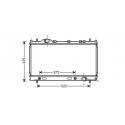 Radiateur NEON. 2.0 16V. M/A. +/- A/C 