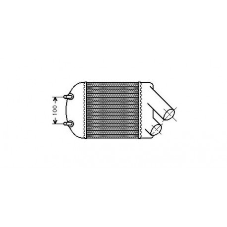  Radiateur Air MEGANE. tous mod. D 