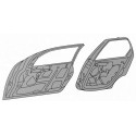 Porte Carrosserie arrière à  gauche (Côté conducteur) Ford Fiesta 05-08 Ford Fiesta 05-08