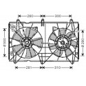 Ventilateur refroidissement du moteur Honda Accord 03-05 Berline / Break