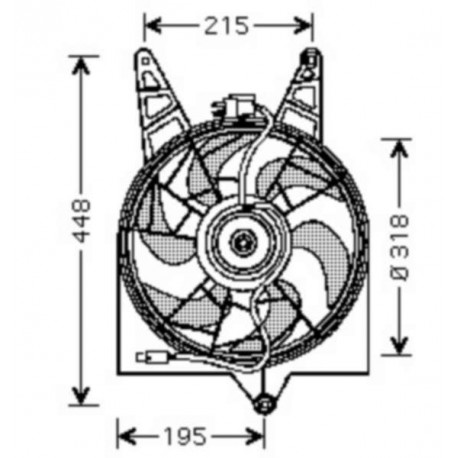  motoVentilateur LANTRA. +/-A/C MAN/AUTOM. 