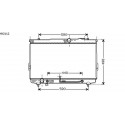  Radiateur SANTA FE. 2.0 CRDi.AUTOMATIC. +/-AC 