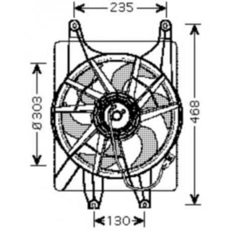  electro-Ventilateur SONATA. compl. +AC M/A 