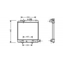 Radiateur refroidissement du moteur Mazda Demio 98-00