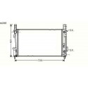 Radiateur refroidissement du moteur Mercedes Classe A W169 04-08 Mercedes Classe A W169 apres 2008 Mercedes Classe B W245 05-08