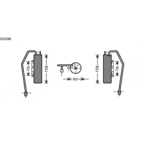  déshydrateur SIGNUM+VECTRA C. 1.9 CDTi M/A + FIAT CROMA 