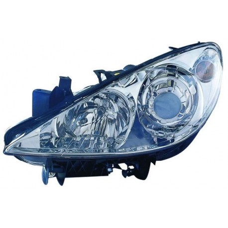  Phare Gauche P.307. H7/H1 avec Moteur pour régl. Electrique 