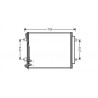 condenseur PASSAT05- 575x460x16