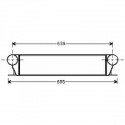  Radiateur d'air BMW E39. 530 d 120KW+ 730 d 135 KW 