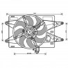 Ventilateur refroidissement du moteur Fiat Doblo 01-05