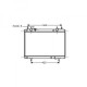Radiateur refroidissement du moteur Peugeot Boxer 94-02