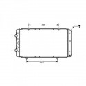 Radiateur refroidissement du moteur Citroen Jumper 02-06