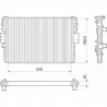 Radiateur refroidissement du moteur Iveco Iveco Daily 00-06