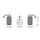  Déshydrateur MONDEO. 2.5 93-00. 1.8 TD 96-00 