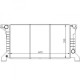 Radiateur refroidissement du moteur Ford Transit 91-94 Ford Transit 94-99