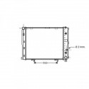  Radiateur Eau D-ess. W 124. C.T.E+16V.M/A.+AC.200-230 