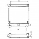 Radiateur refroidissement du moteur Mercedes W124 85-93 200-300E 