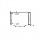  Radiateur Eau DB W 201. 190 D 2.5 D.M/A.+/-AC 