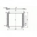  Condenseur AGILA. seulement 1.3CDTI 