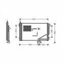  Condenseur W203. C200/220/270.CDI 