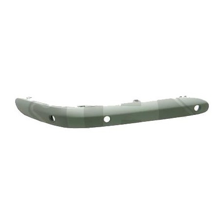 Baguette et bande protectrice pare-chocs avant à  droite (Côté passager) Mercedes Classe C W203 04-06 180-320