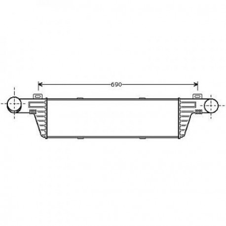  Radiateur Air E 290TD. 