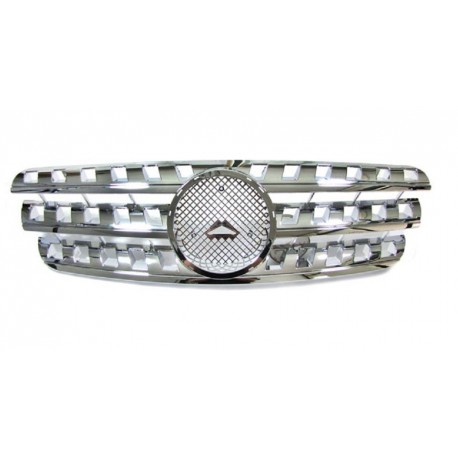 Calandre compl.. argent/chrome. Look W164 DB W163. argent /chrome 