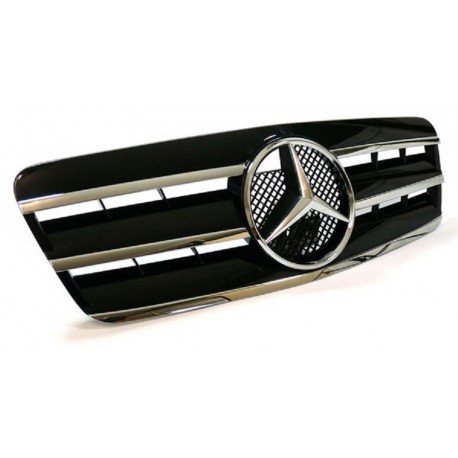  Calandre compl.. chrome/noir DB W208. 