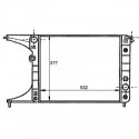 Radiateur refroidissement du moteur Opel Omega B 94-99 Opel Omega B apres 1999