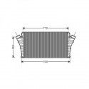 Intercooler échangeur Opel Signum 03-05 Opel Signum 05-08