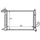 Radiateur refroidissement du moteur Opel Vectra B 99-02