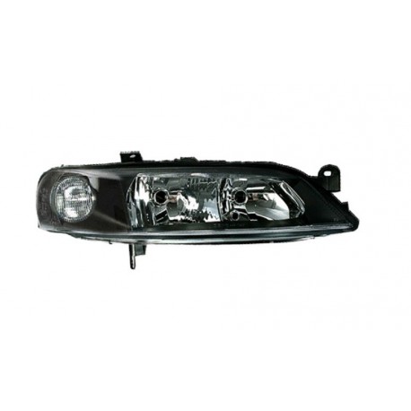  Phare design D. noir. H7/H7 VECTRA. H7/H7 noir 