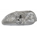 Projecteur principal gauche (Côté conducteur) Honda Civic 95-99 Berline (4 portes) Honda Civic 95-99 Berline (4 portes)