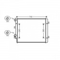 Radiateur refroidissement du moteur VolksWagen Touran 03-06