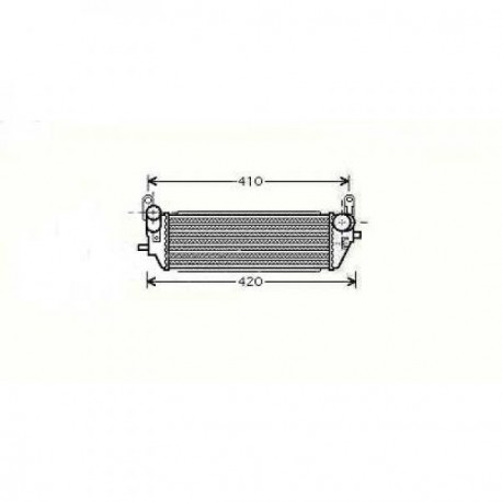  Radiateur d'air CIVIC. 