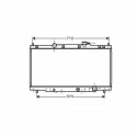 Radiateur refroidissement du moteur Honda CRV 02-06