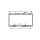 Radiateur refroidissement du moteur Honda CRV 02-06
