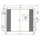 Condenseur climatisation Hyundai Accent 02-06 (4 / 5 portes) Hyundai Accent 00-02 (3 / 5 portes)