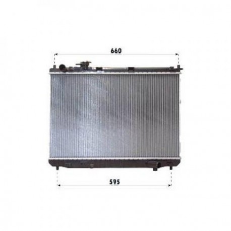Radiateur refroidissement du moteur Kia Carens 02-06