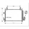 Condenseur climatisation Kia Rio 02-05 (4 / 5 portes)