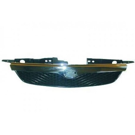  Calandre MAZDA 323 S/F. noir /chrome 