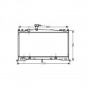 Radiateur refroidissement du moteur Mazda 6 05-07