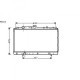 Radiateur refroidissement du moteur Mitsubishi Colt 96-04 Mitsubishi Lancer 96-97 Berline
