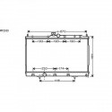Radiateur refroidissement du moteur Mitsubishi Outlander 03-06