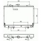  Radiateur PAJERO 2.5 TD. 2.5 TD.man./AUTOM. 
