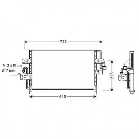 Condenseur PRIMERA P10. R134A KàœHLcentralL 
