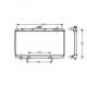 Radiateur refroidissement du moteur Nissan Primera 99-01 Nissan Primera P11/W11 96-99