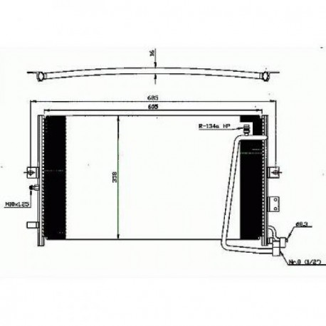 condenseur SAAB 9-597-01