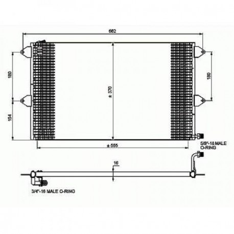 Radiateur eau CADDY