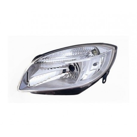 Projecteur principal gauche (Côté conducteur) Skoda Fabia 07-10 (3 / 4 / 5 portes)